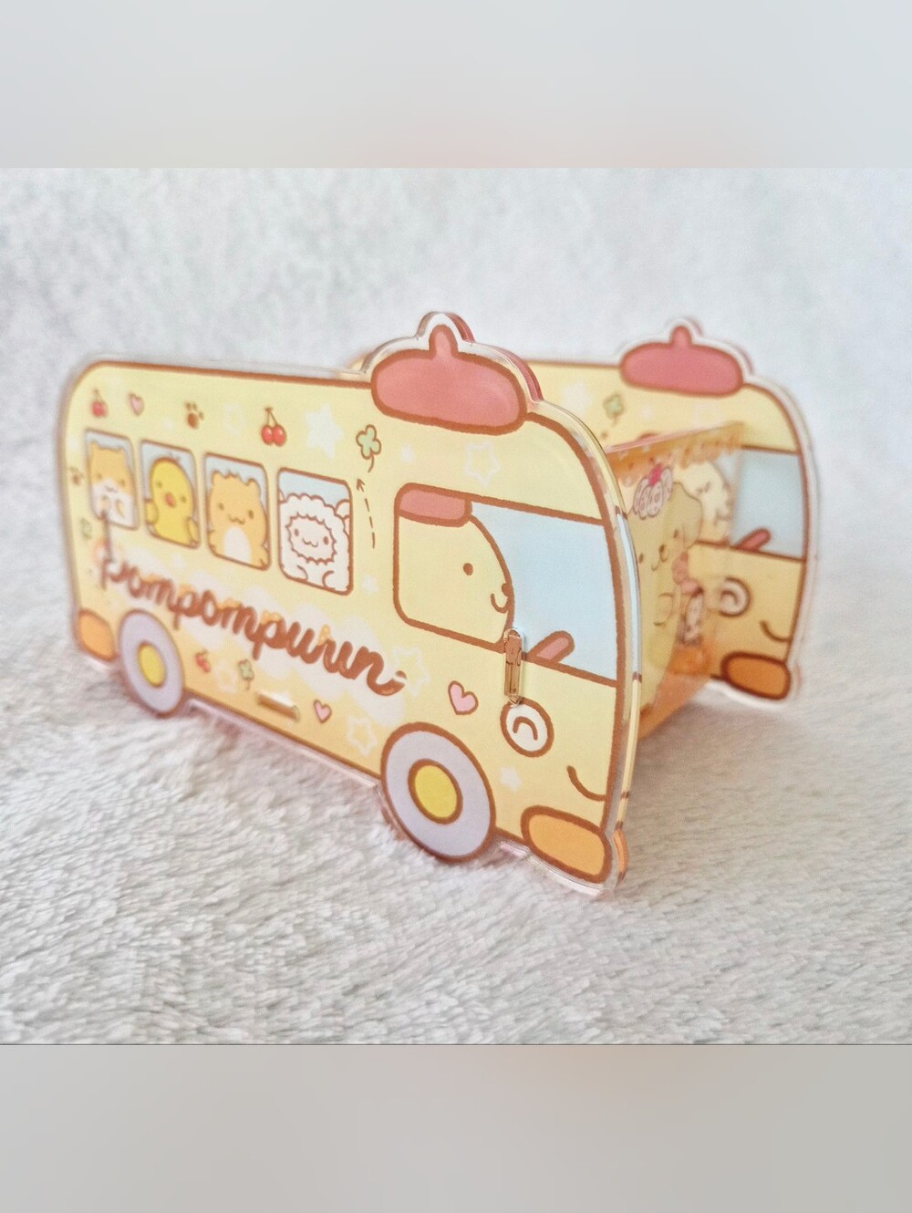 Pompompurin Acrylic Storage Desk Organizer Bin